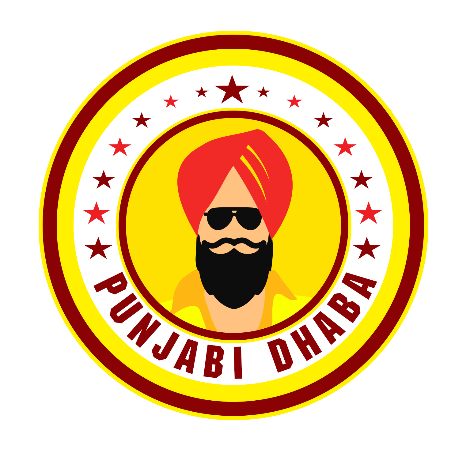 Punjabi dhaba Logo