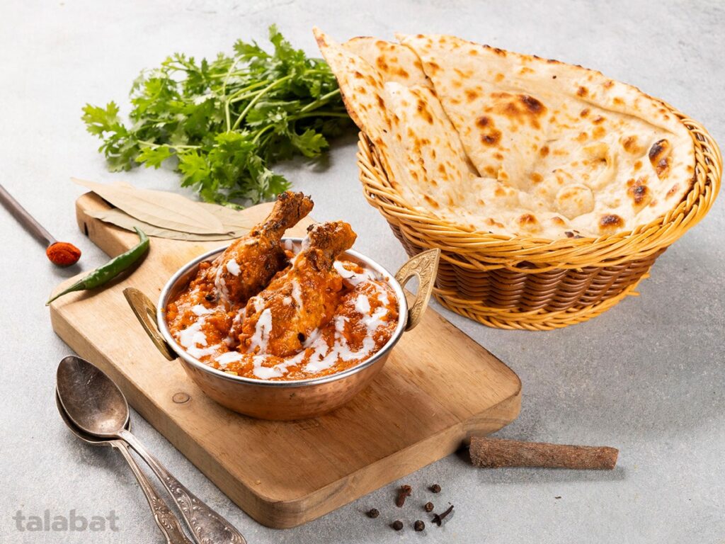 Butter chicken Butter naan combo